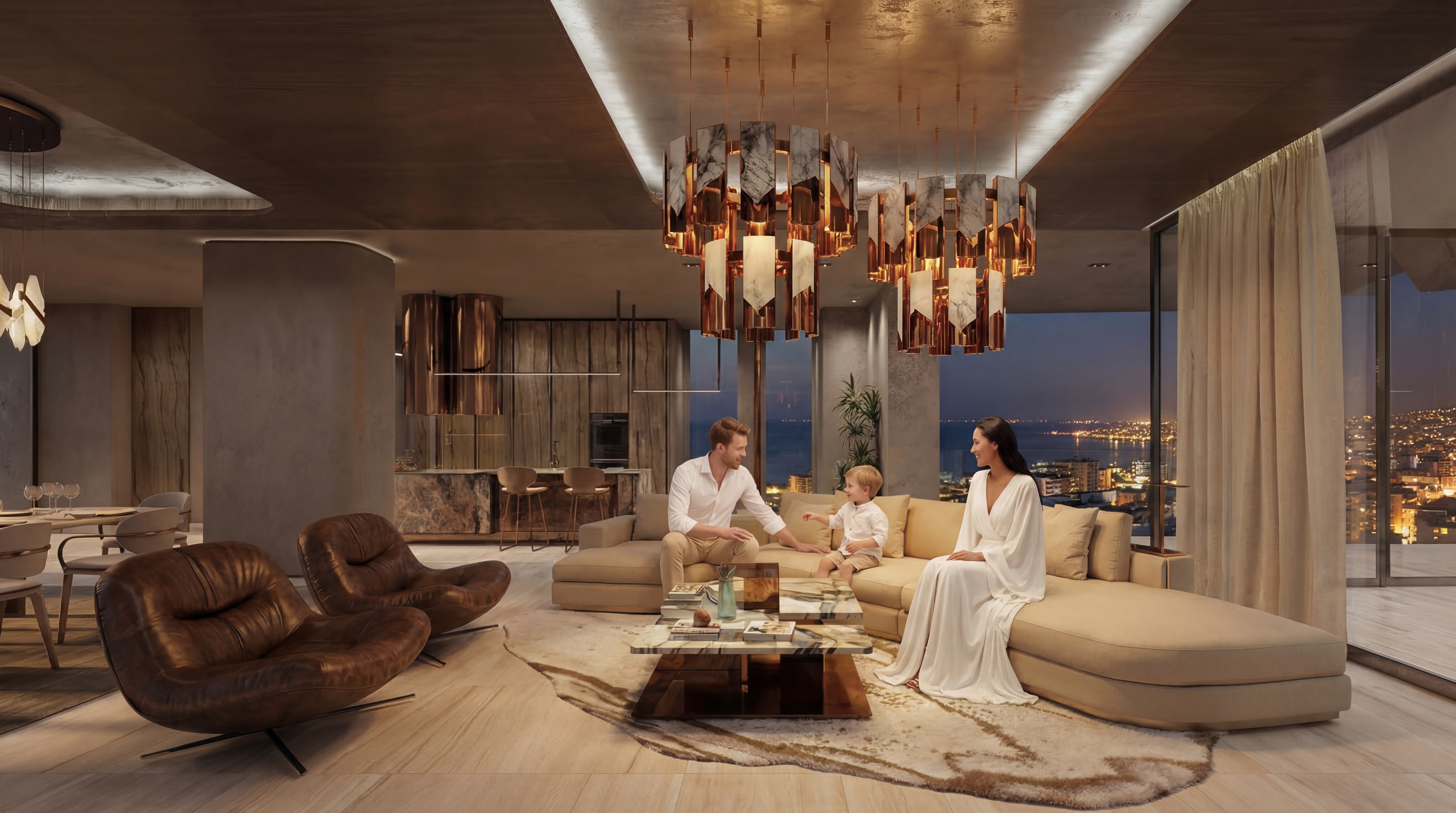 Luxury Penthouse Duplex in Branded Residence for Sale in Limassol, Cyprus with 180 degrees Seaview with Up to 40% ROI