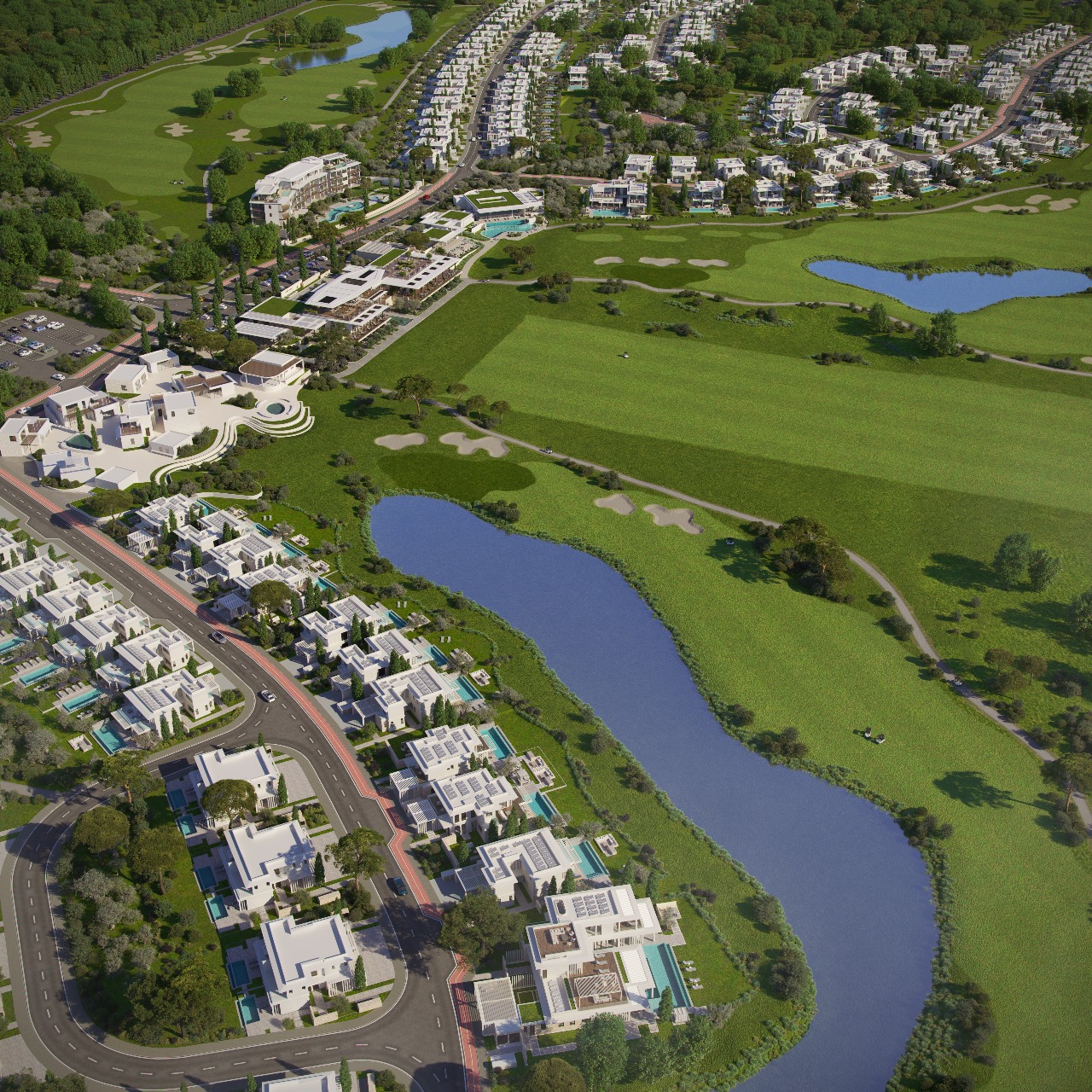 Championship Golf Front Villas in Limassol for Sale from €1,660,000